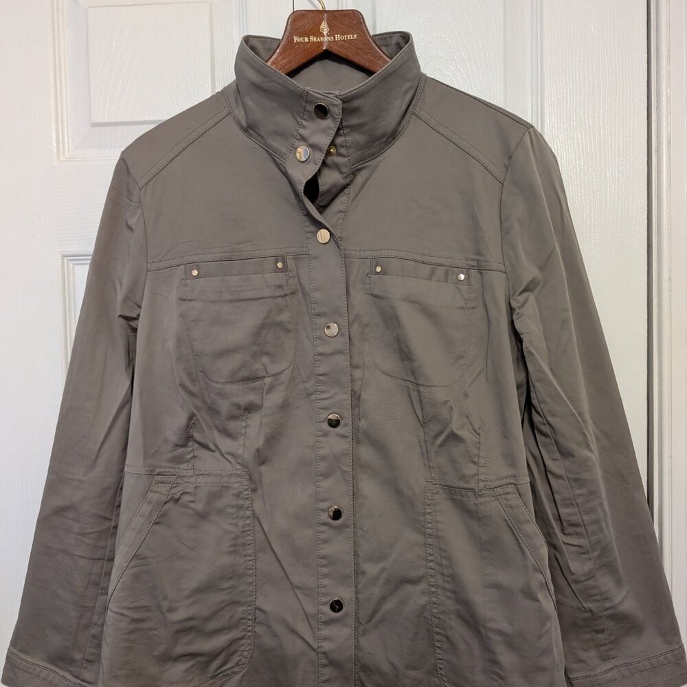 Chico's button up jacket - Picture 2 of 5